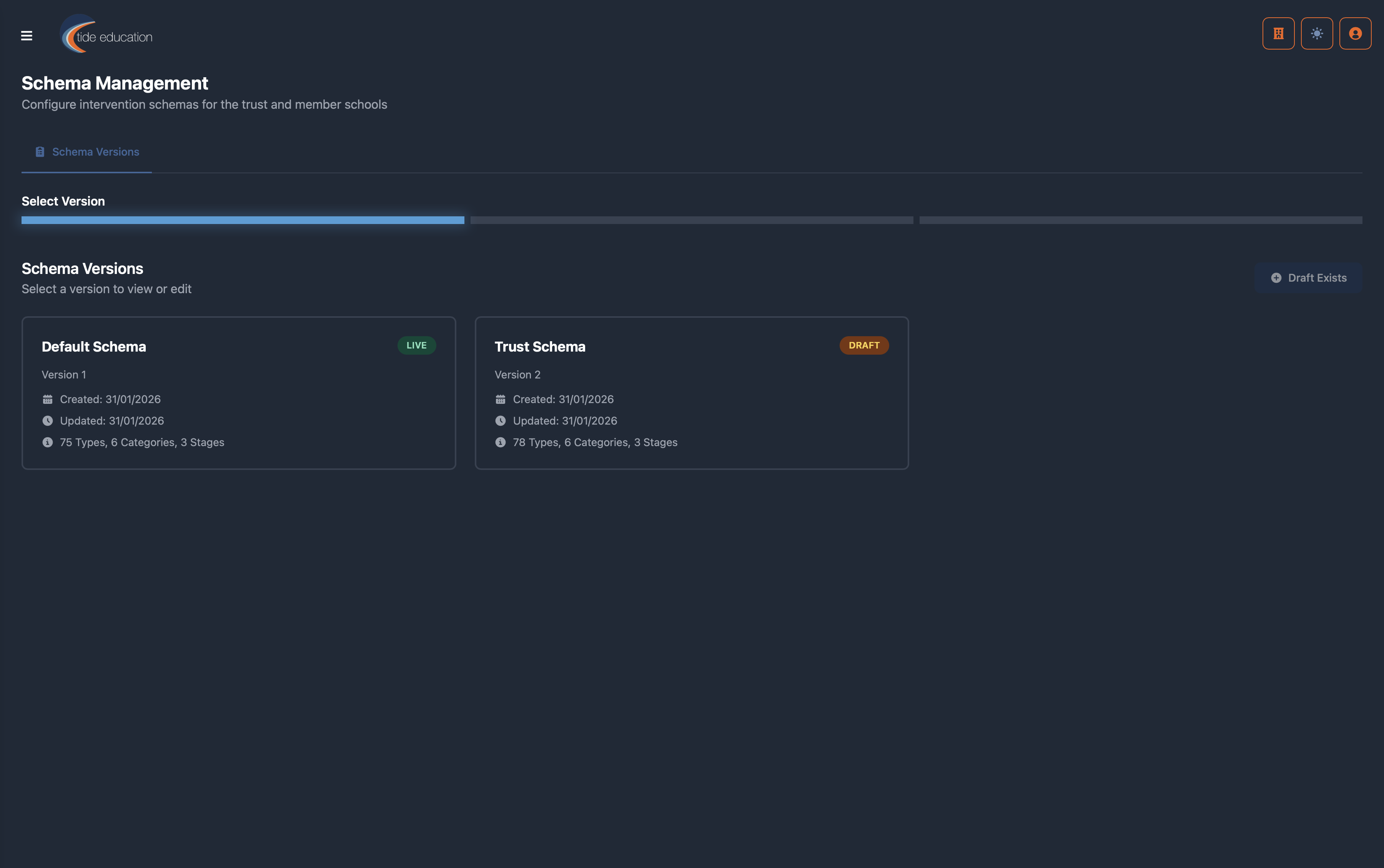 Schema Management