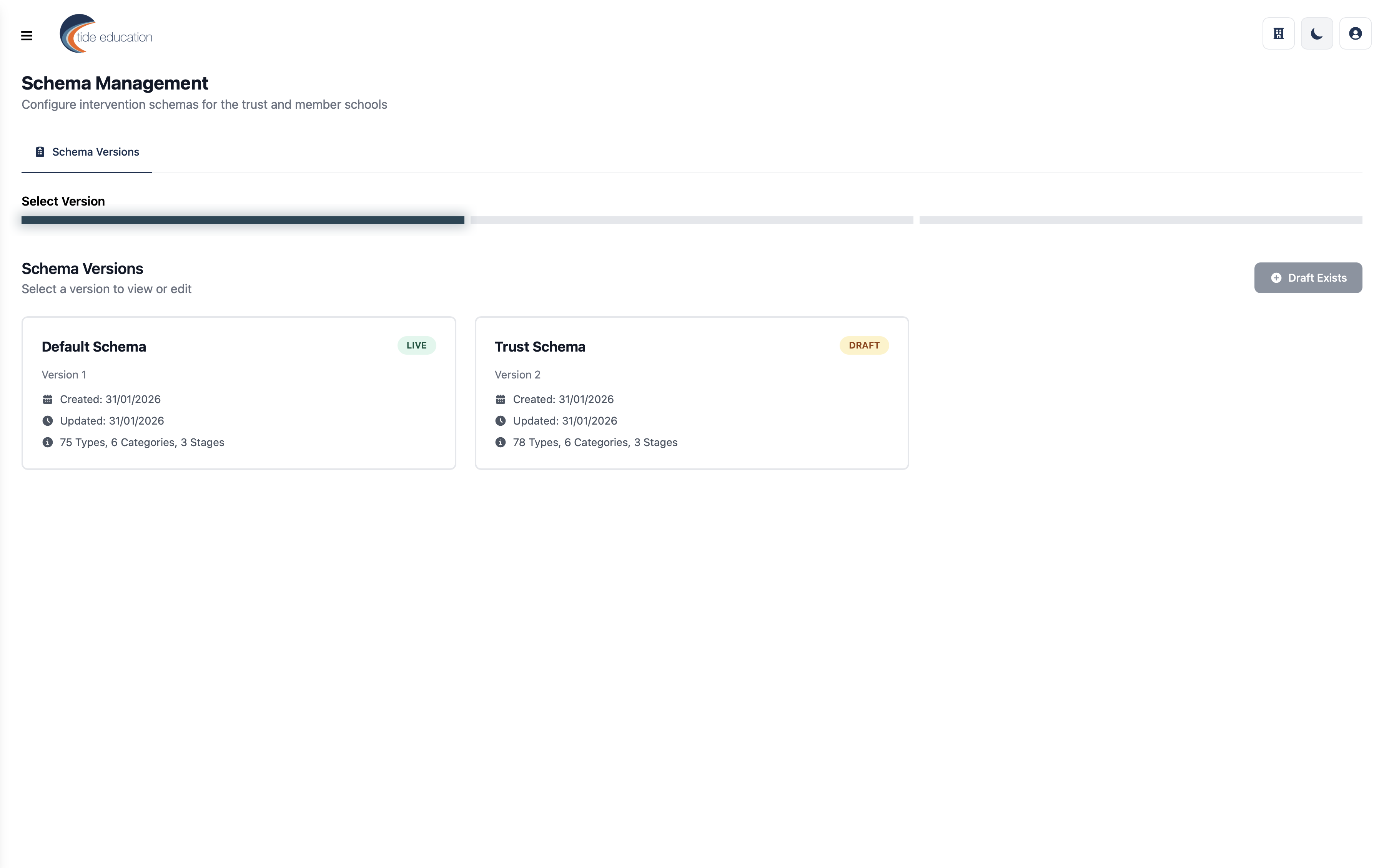 Schema Management